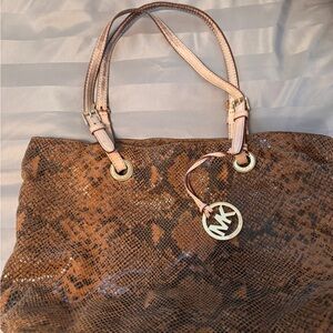 Michael Kors Brown Tote Bag
